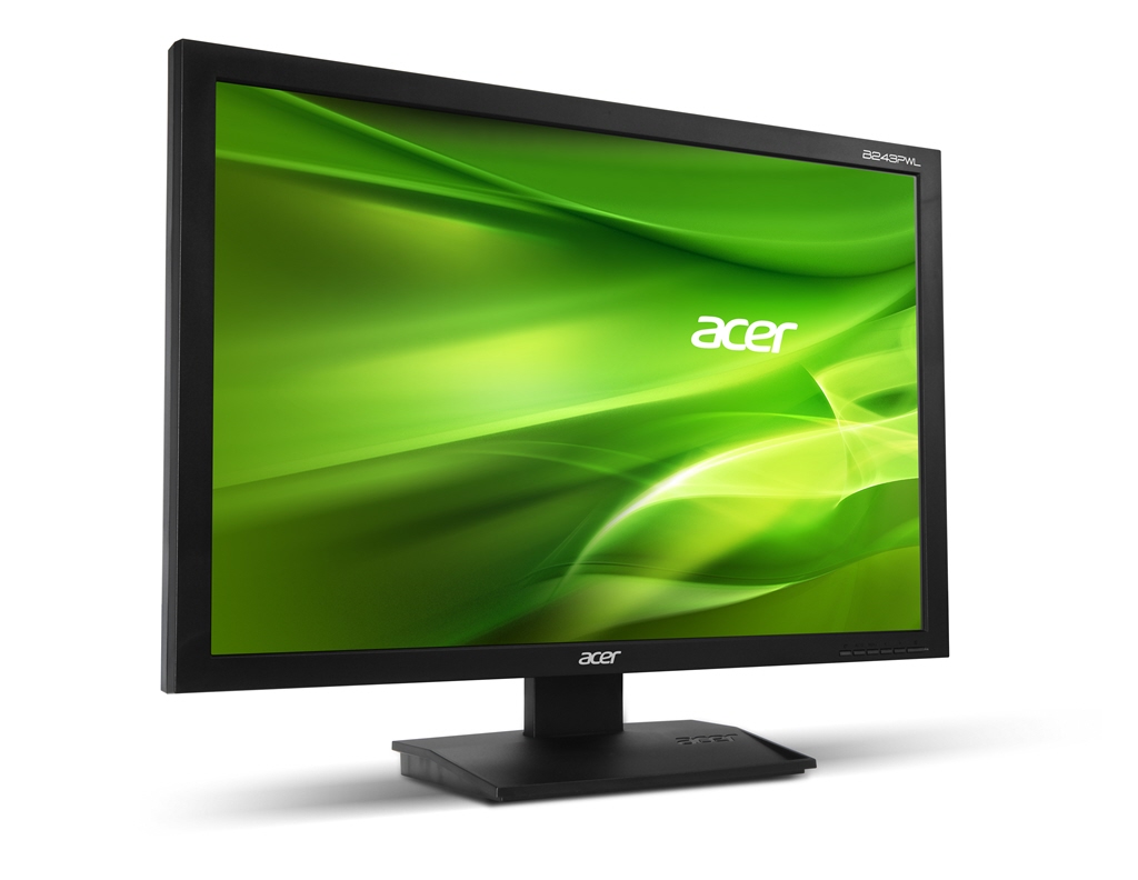 Acer B243PWL IPS LCD Monitor