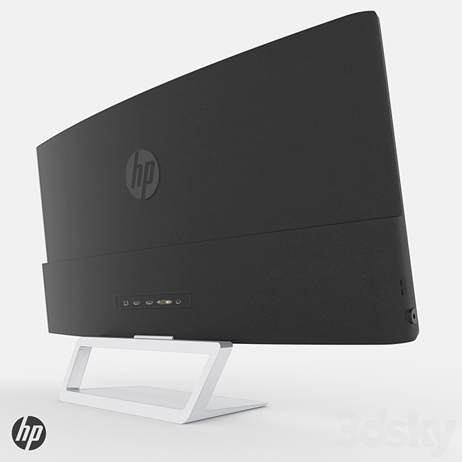 HP S270c 27-in Curved Back