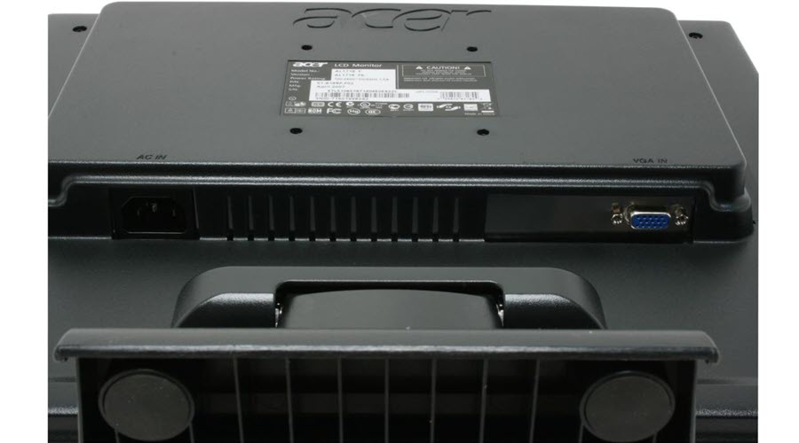 Acer AL1716 - VGA