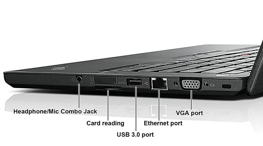Lenovo ThinkPad T450 - Ports