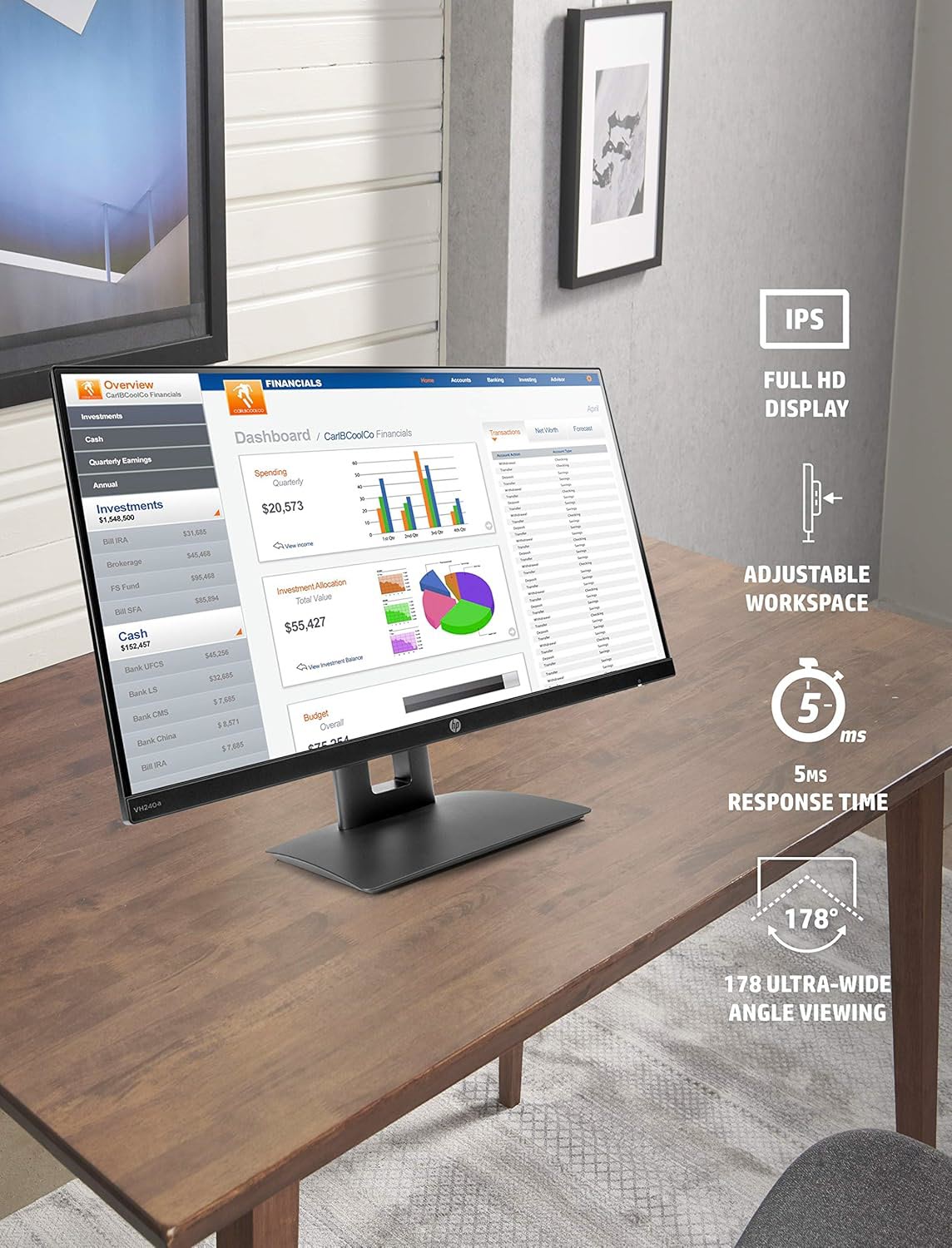 HP VH240A Monitor