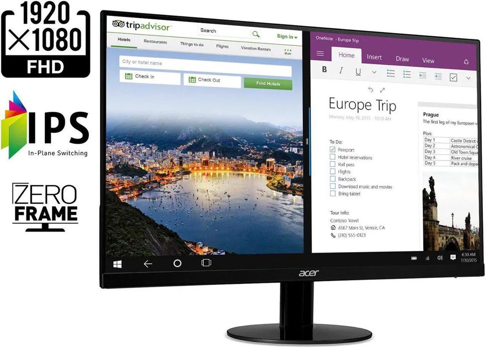 Acer SB220Q IPS Monitor